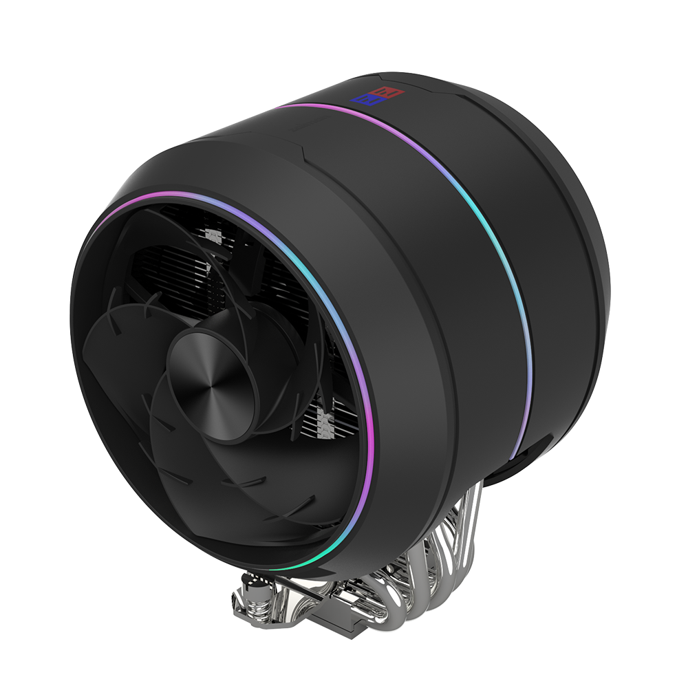 COOLER Zalman "ZET5" skt. Intel si AMD, racire cu aer, vent. 120mm, 600 - 2000 RPM, 5 heatpipes, inaltime 158mm, ,"ZET5 BLACK"