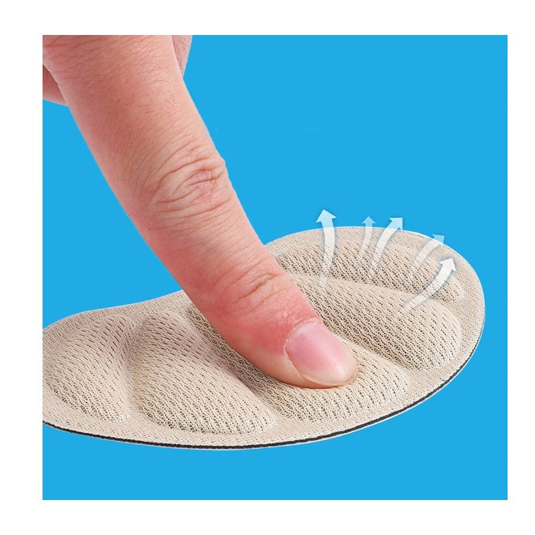 Branturi pentru Incaltaminte, din Spuma, Universal, Protectie Calcai, Reglare Numar, 6 mm Grosime, Adeziv, Bej