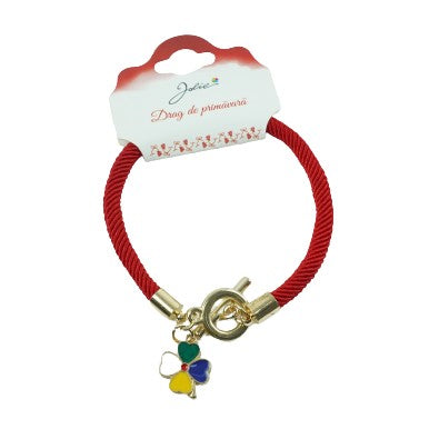 Martisor Bratara Aurie V10 Trifoi