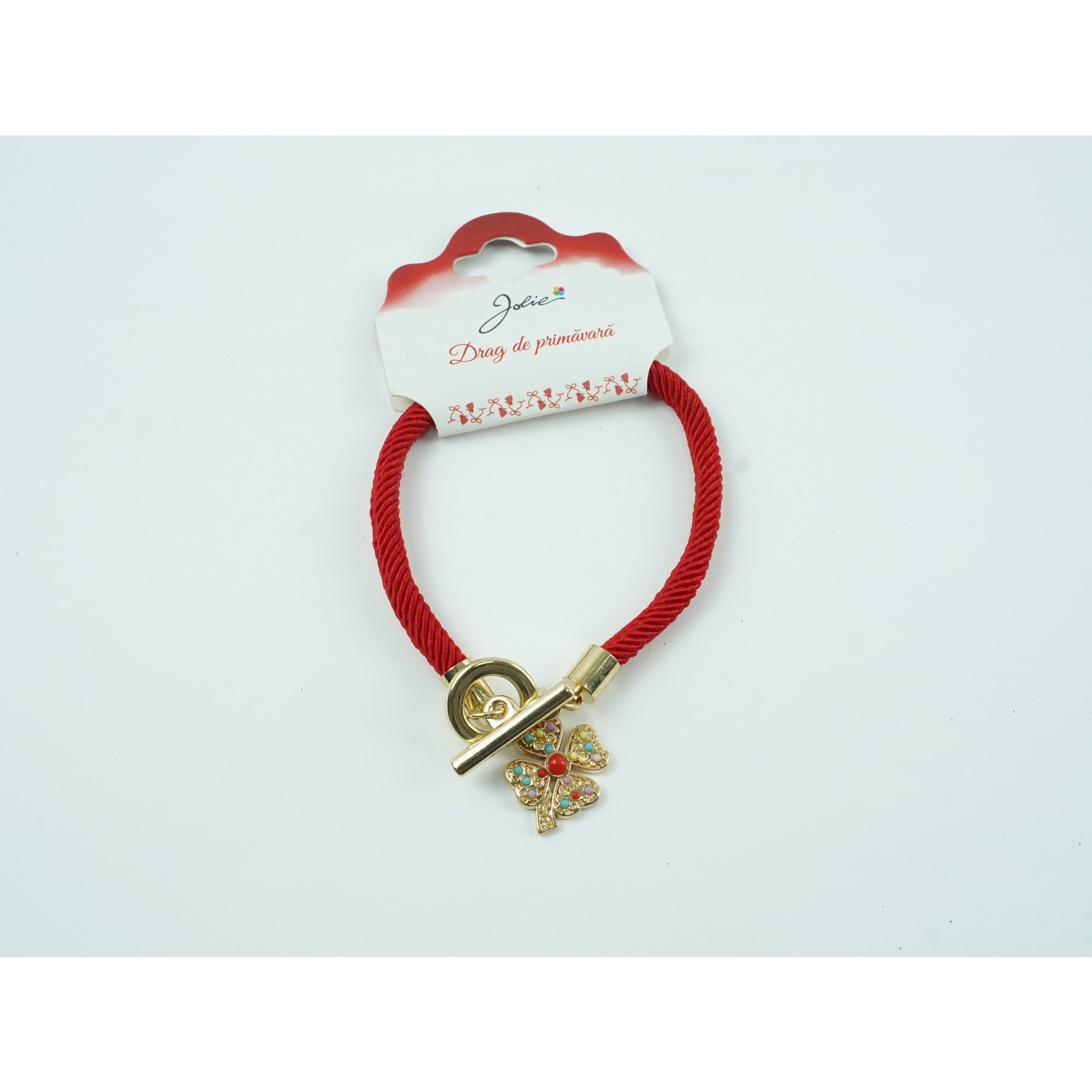 Martisor Bratara Aurie V12 Trifoi