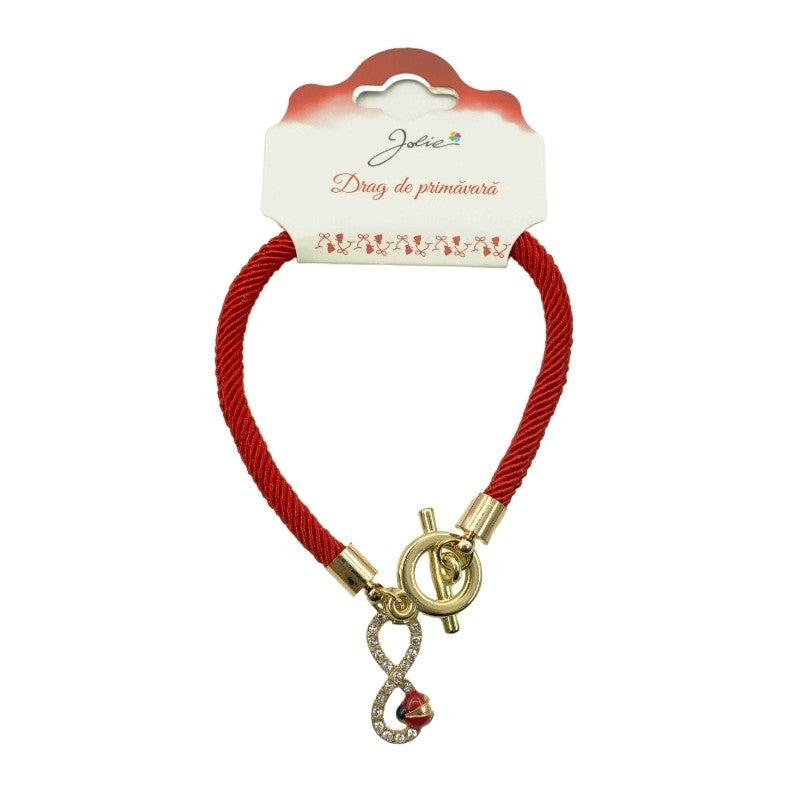 Martisor Bratara Aurie V6 Infinit