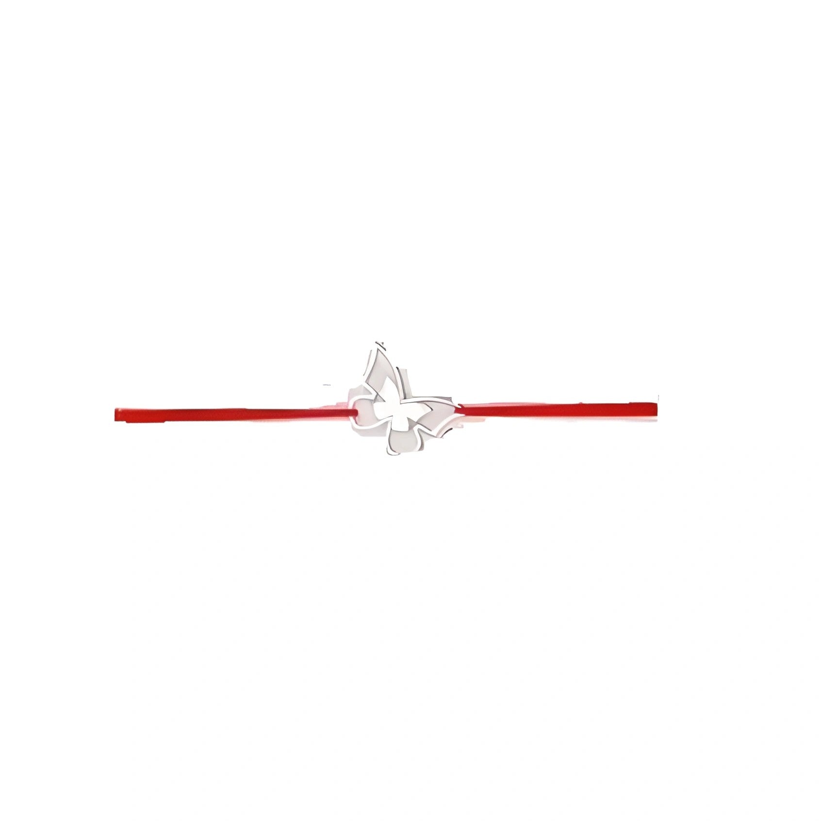 Bratara Snur Reglabil, Argint 925, Fluturas in Fluturas, 0.6 g, 1 cm x 1 cm
