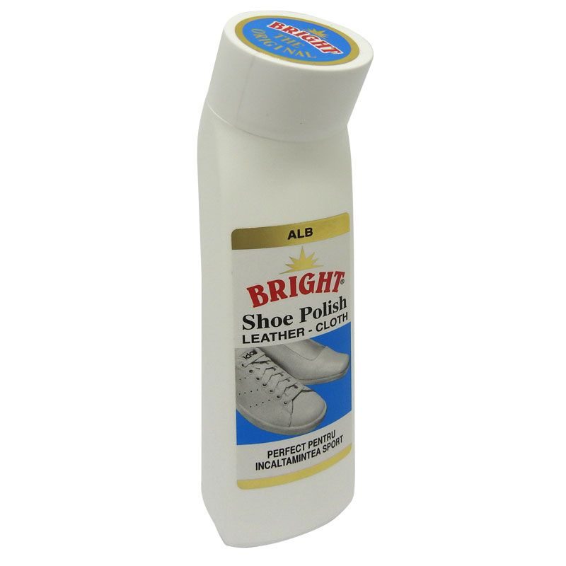Bright Crema Pantofi 75 ml Alb