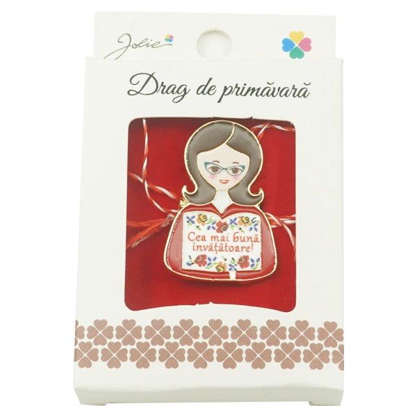 Brosa Mica in Cutie model Cea Mai Buna Invatatoare