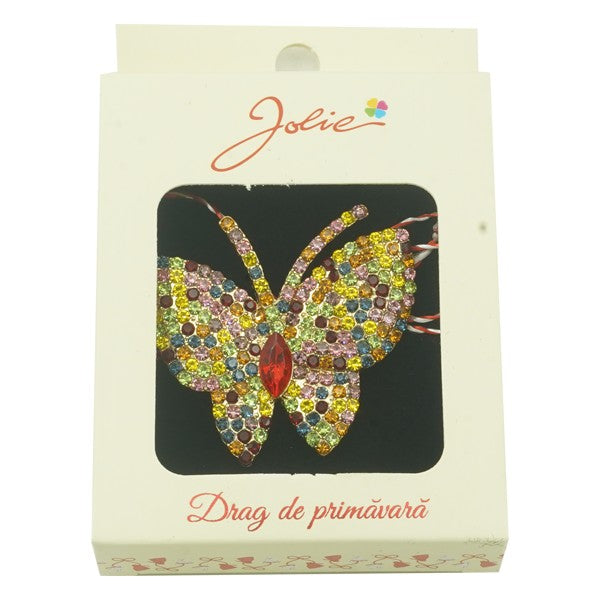Brosa Multicolora model Fluture