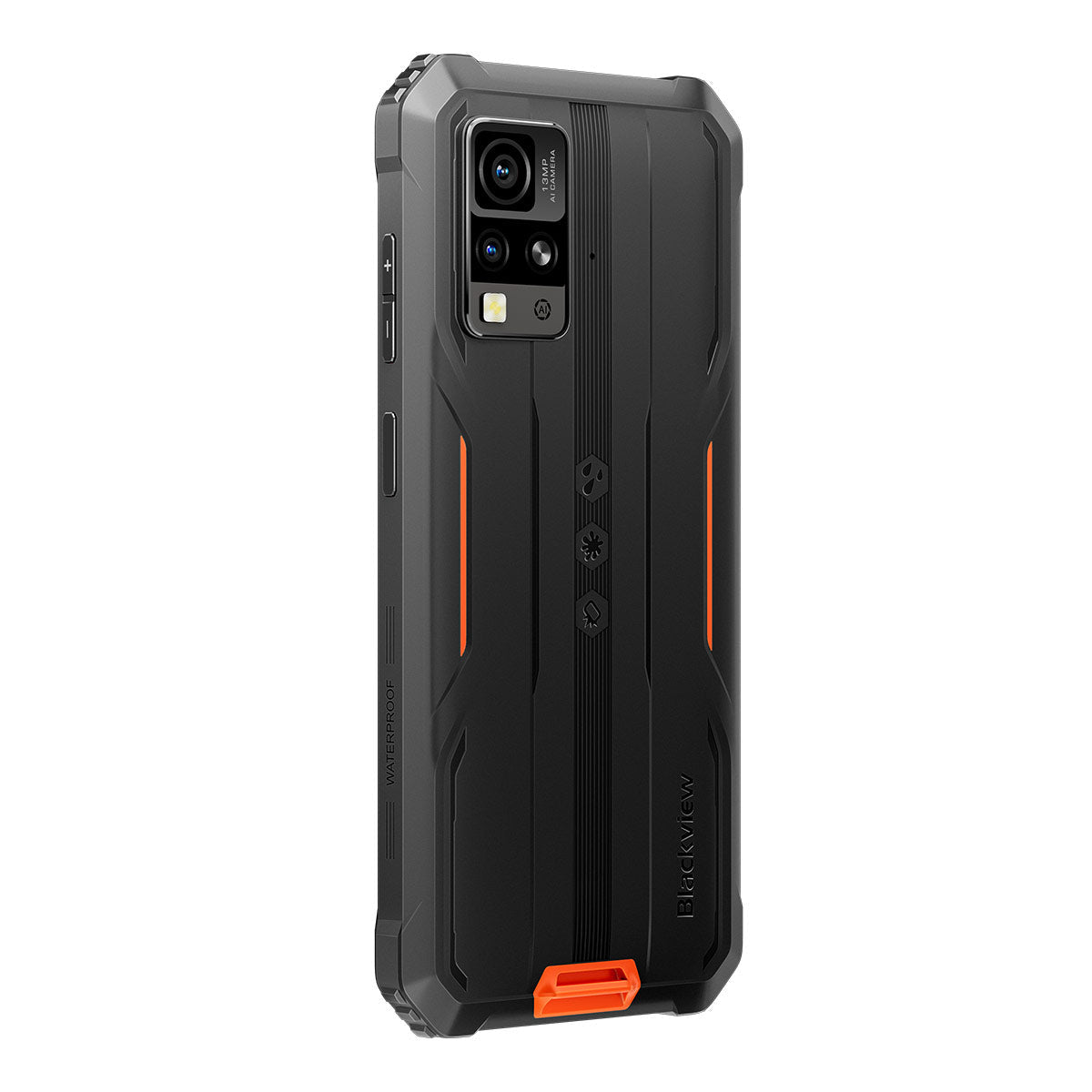 Blackview Rugged BV4800Pro LTE 6.56" HD+IPS 720x1612 60Hz GORILLA GLASS 5 4GB/128GB CAM Front 8MP Rear 16MP+2MP 5180mAh Android 15 5180mAh Orange "BV4800PRO_OR_EU"