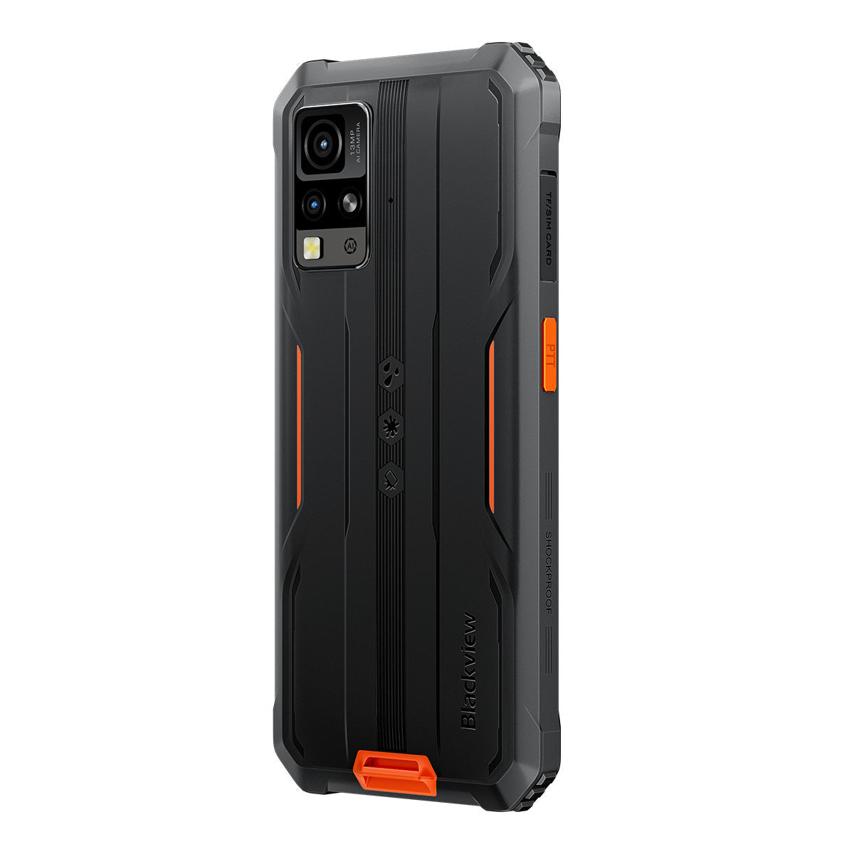 Blackview Rugged BV4800Pro LTE 6.56" HD+IPS 720x1612 60Hz GORILLA GLASS 5 4GB/128GB CAM Front 8MP Rear 16MP+2MP 5180mAh Android 15 5180mAh Orange "BV4800PRO_OR_EU"