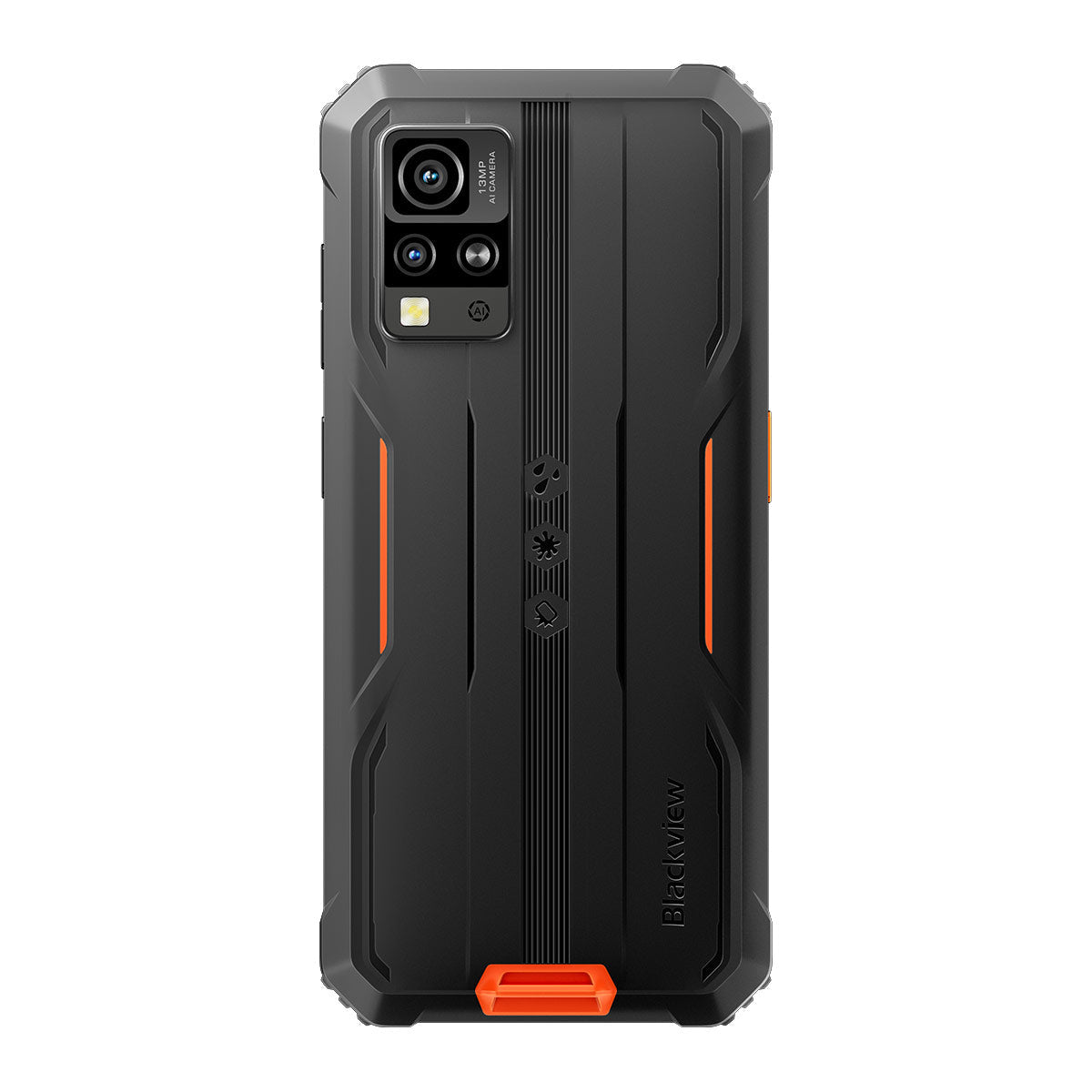 Blackview Rugged BV4800Pro LTE 6.56" HD+IPS 720x1612 60Hz GORILLA GLASS 5 4GB/128GB CAM Front 8MP Rear 16MP+2MP 5180mAh Android 15 5180mAh Orange "BV4800PRO_OR_EU"