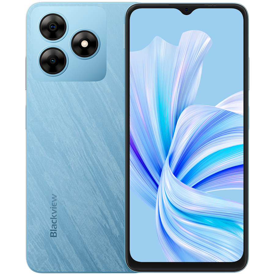 Blackview WAVE 8C LTE 6.56" LTE HD IPS 720x1612 60Hz 2+64GB T603 1.6GHz CAM 8MP/13MP 5000mAh Android 14GO Dawn Blue "BV_WAVE 8C-BL_EU"
