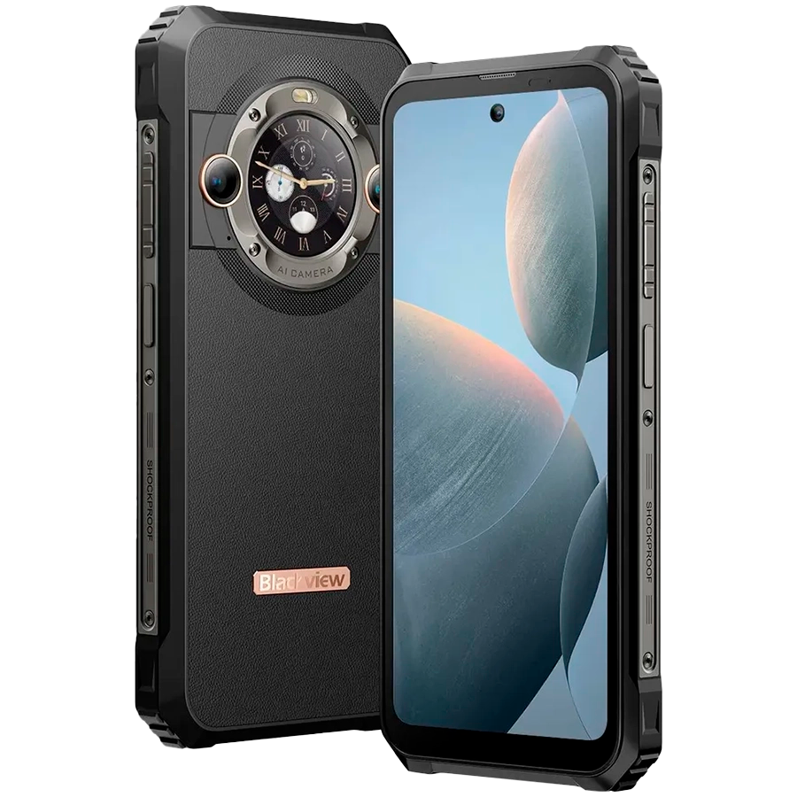 Blackview BL9000 5G 6.78" Corning 7th FHD+IPS 1080x2460,12GB/512GB, 50MP Front/13MP+50MP Back Camera,8800mAh,Type-C, Android 13,Dual SIM, SD,Interstellar Black "BVBL9000-B_EU"