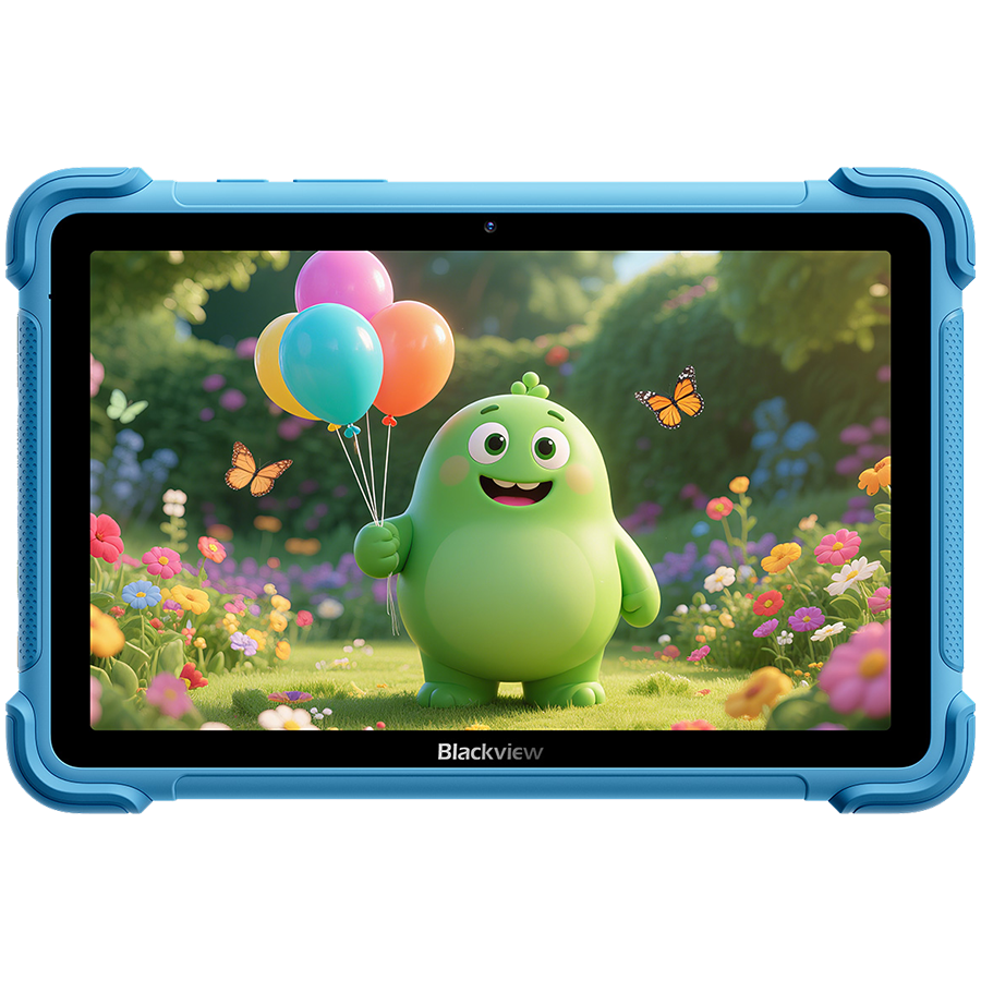 Blackview LINK 1 Kids WiFi 4/64GB 8.68-inch HD IPS 1340x800 60Hz 360nits RK3562 Quad-core 2.0GHz 5+8MP Cam 5000mAh WiFi 6 BT 5.0 Dual Speakers Android 16 Ocean Blue "BVLINK1KIDS_BL_EU" (timbru verde 0.9 lei)