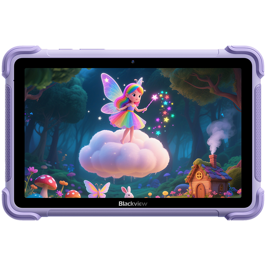 Blackview LINK 1 Kids WiFi 4/64GB 8.68-inch HD IPS 1340x800 60Hz 360nits RK3562 Quad-core 2.0GHz 5+8MP Cam 5000mAh WiFi 6 BT 5.0 Dual Speakers "BVLINK1KIDS_P_EU" (timbru verde 0.9 lei)