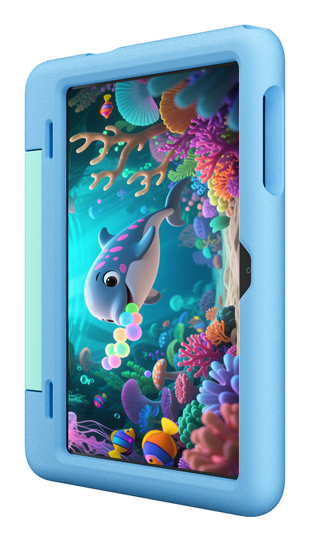 Blackview Tab 20 Kids WiFi 10.1-inch 800x1280 HD 60Hz Unisoc Tiger T310 2Hz 4GB + 64GB 6600mAh  Cam 5MP/8MP WiFi5 Android 15 Bubble Blue "BVTAB20KIDS_BL_EU" (timbru verde 0.9 lei)