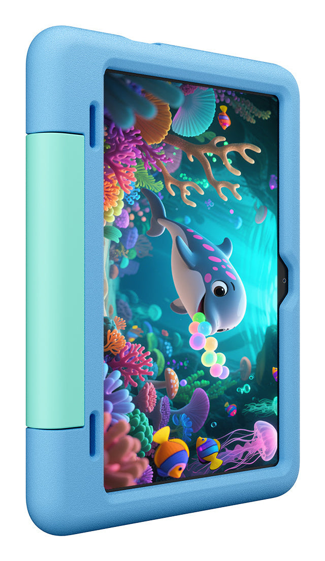 Blackview Tab 20 Kids WiFi 10.1-inch 800x1280 HD 60Hz Unisoc Tiger T310 2Hz 4GB + 64GB 6600mAh  Cam 5MP/8MP WiFi5 Android 15 Bubble Blue "BVTAB20KIDS_BL_EU" (timbru verde 0.9 lei)