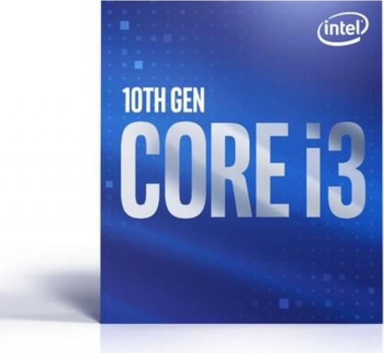Procesor Intel i3-10100, skt LGA 1200, Core i3, frecventa 3.6 GHz, turbo 4.3 GHz, 4 nuclee, putere 65 W, 