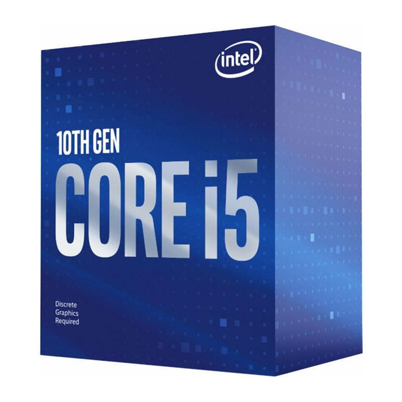 Procesor Intel i5-10400F, skt LGA 1200, Core i5, frecventa 2.9 GHz, turbo 4.3 GHz, 6 nuclee, putere 65 W, 