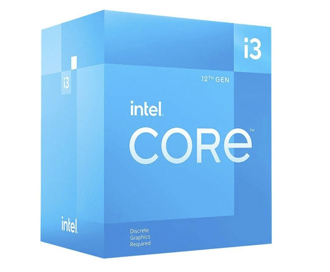 Procesor Intel i3-12100F, skt LGA 1700, Core i3, frecventa 3.3 GHz, turbo 4.3 GHz, 4 nuclee, putere 58 W, 