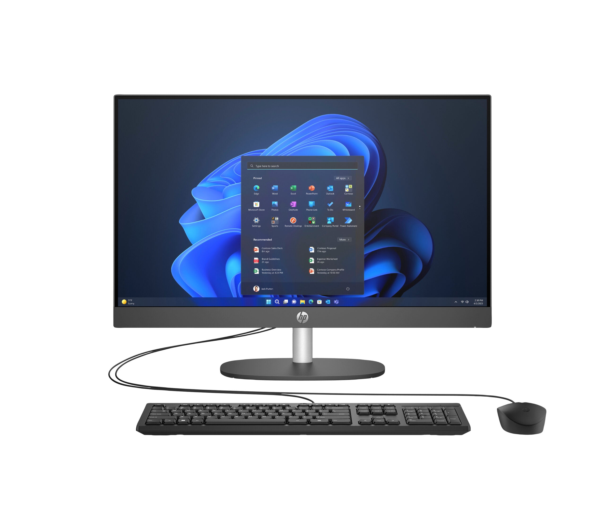 HP AIO240G10 U7-155U 16 512 UMA DOS 1y "BY6U3ET"