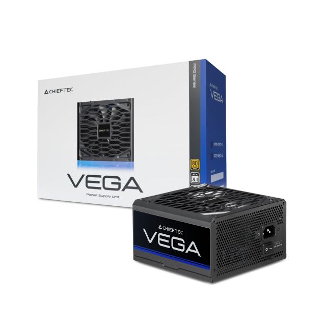 SURSA Chieftec, 750W, certificare 80 Plus Gold, non-modular, fan 135mm, negru, "PPG-750-S"