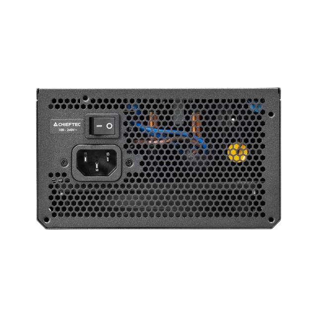 SURSA Chieftec, 750W, certificare 80 Plus Gold, non-modular, fan 135mm, negru, "PPG-750-S"