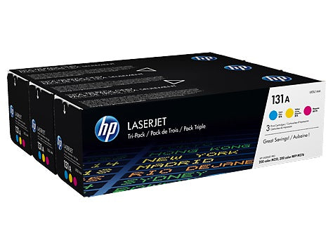 Combo-Pack Original HP CMY, nr.131A, pentru Color LaserJet Pro 200 M251|M276, 3x1.8K, 