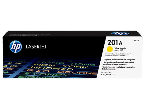 Toner Original HP Yellow, nr.201A, pentru Color LaserJet Pro M252|M274|M277, 1.4K, , "CF402A"