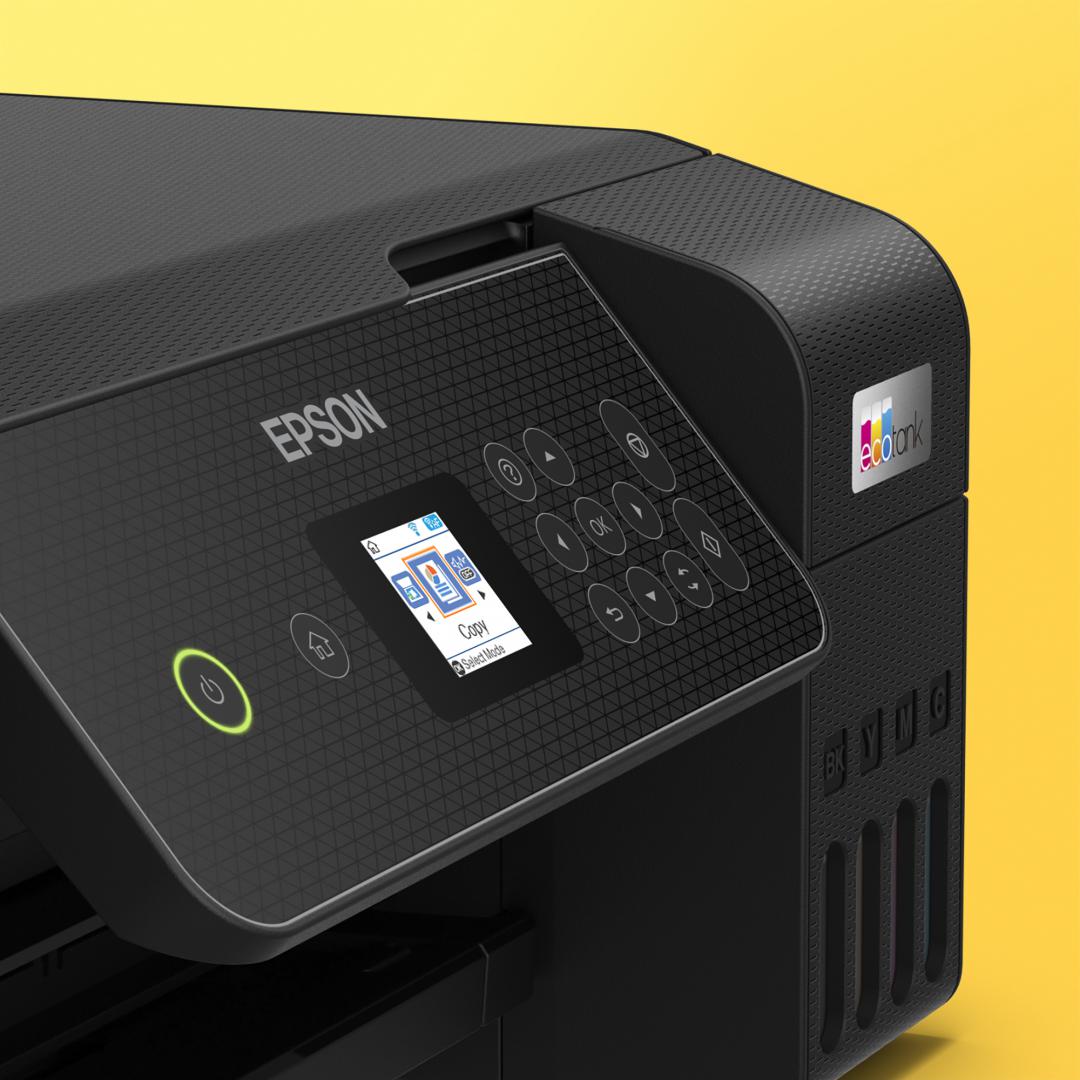 Multifunctional Inkjet CISS Color Epson L3280, A4, Functii: Impr.|Scan.|Cop., Viteza de Printare Monocrom: 33ppm, Viteza de printare color: 15ppm, Conectivitate:USB|WiFi, Duplex:Nu, ADF:Nu, (incl.TV 11lei) "C11CJ66426"(RAPO)
