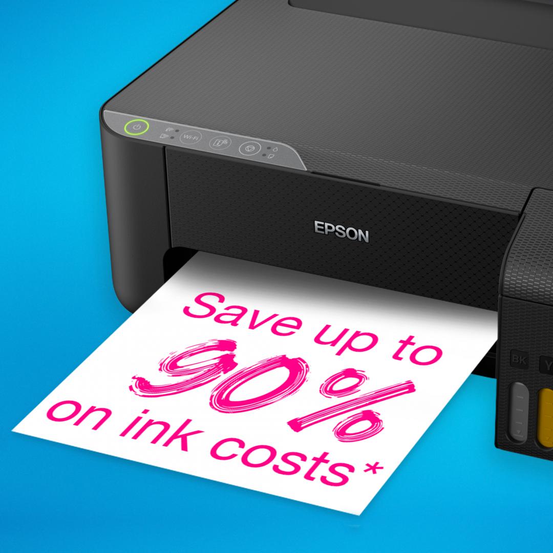 Imprimanta Inkjet CISS Color Epson L1270, A4, Functii: Imprimare, Viteza de Printare Monocrom: 33ppm, Viteza de printare color: 15ppm, Conectivitate:USB|WiFi, Duplex:Nu, ADF:Nu, (incl.TV 11lei) "C11CJ71407"(RAPO)