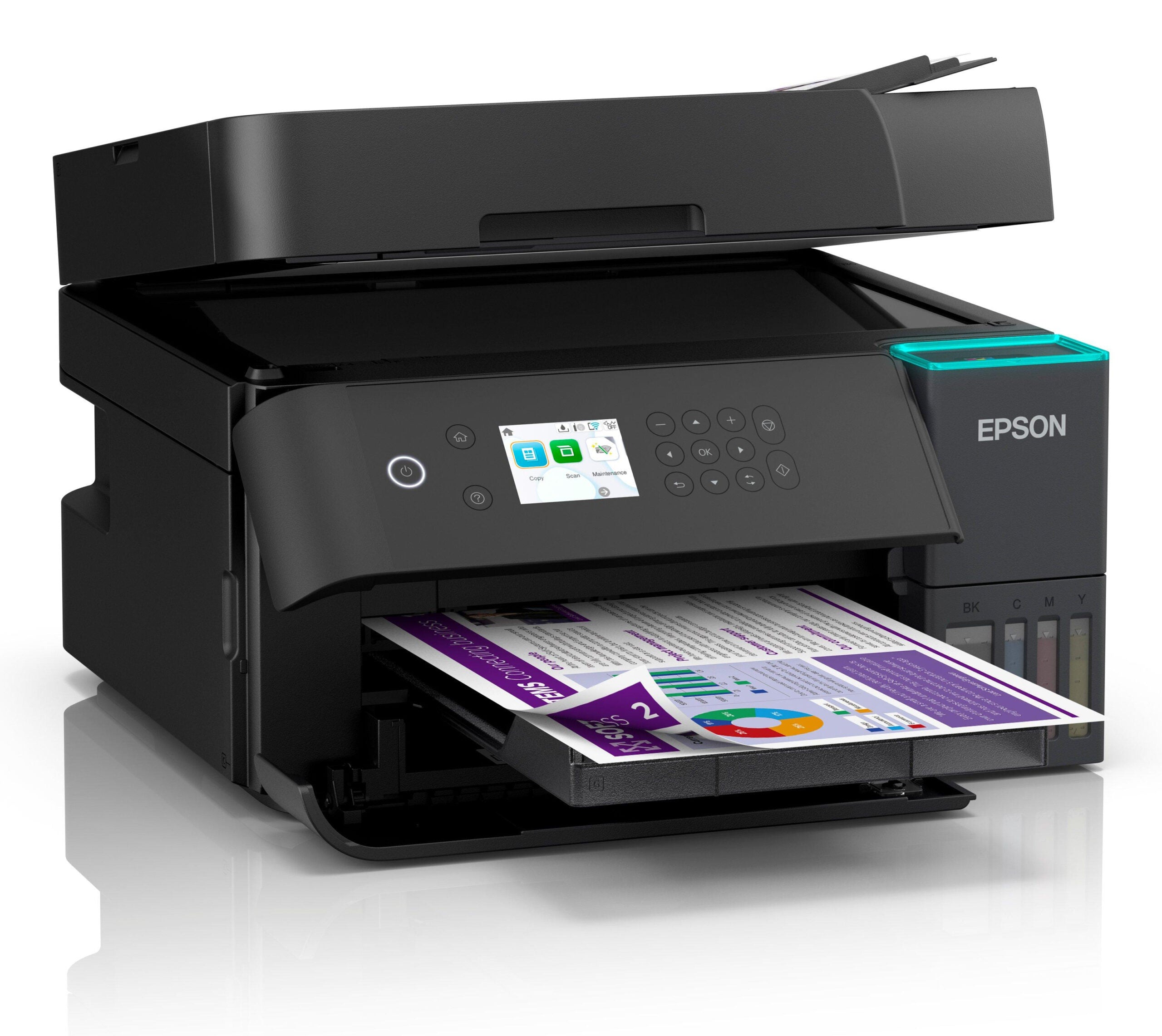 Multifunctional Inkjet CISS Color Epson L6370, A4, Functii:Impr|Scan|Cop,Viteza Print Mono:33 ppm,Viteza Print color:20 ppm,Conectiv:USB|Retea ,Duplex:Da,ADF:Duplex 2 treceri, , "C11CL43403"(RAPO)