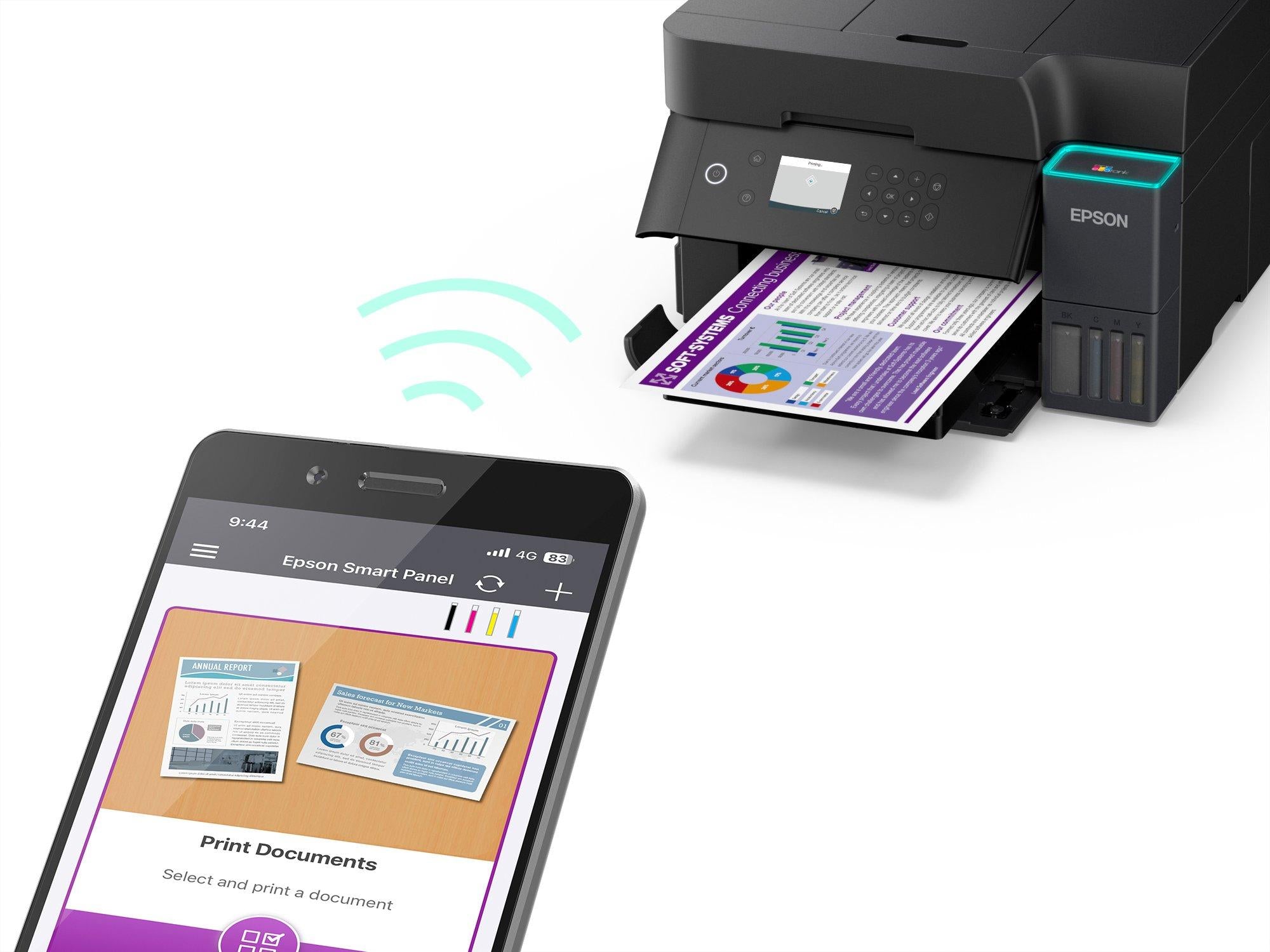 Multifunctional Inkjet CISS Color Epson L6370, A4, Functii:Impr|Scan|Cop,Viteza Print Mono:33 ppm,Viteza Print color:20 ppm,Conectiv:USB|Retea ,Duplex:Da,ADF:Duplex 2 treceri, , "C11CL43403"(RAPO)