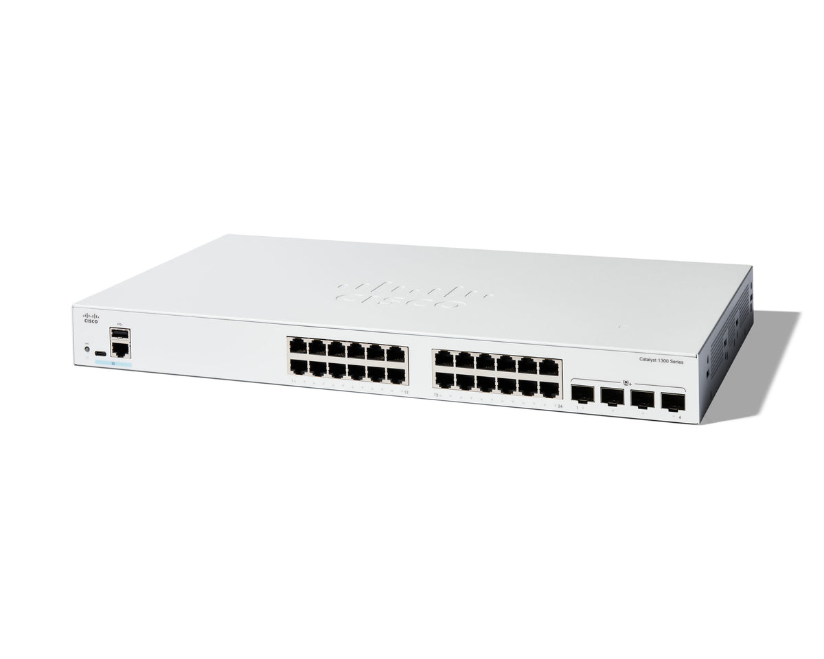 CISCO Catalyst 1300 24-port GE 4×10G/SFP+ 