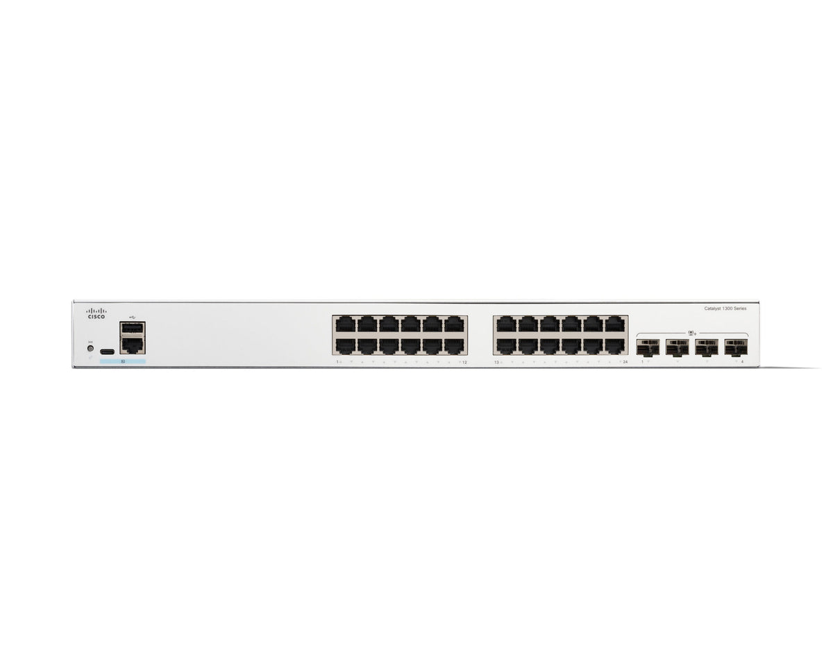 CISCO Catalyst 1300 24-port GE 4×10G/SFP+ 