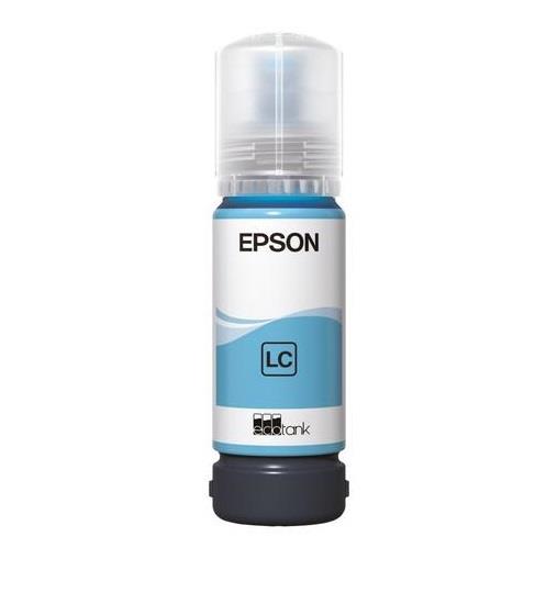 Cartus Cerneala Original Epson Light Cyan, nr.108, pentru EcoTank L18050|L8050, 7.2k, incl.TV 1.2incl.TV "C13T09C54A"(RAPO)