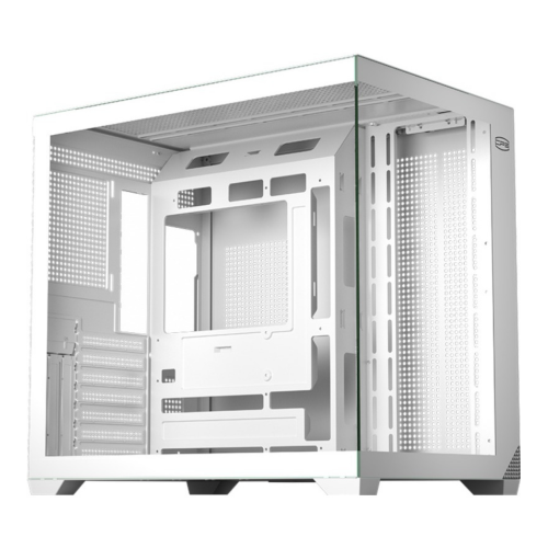 CARCASA PCCooler "C3 T700 Wh", middle tower, gaming, fara sursa, suporta 10xfan, USB Type-C x 1, USB 3.0 x 1, USB 2.0 x 1, audio+mic, 7 sloturi expansiune, alb, "C3 T700 WH"