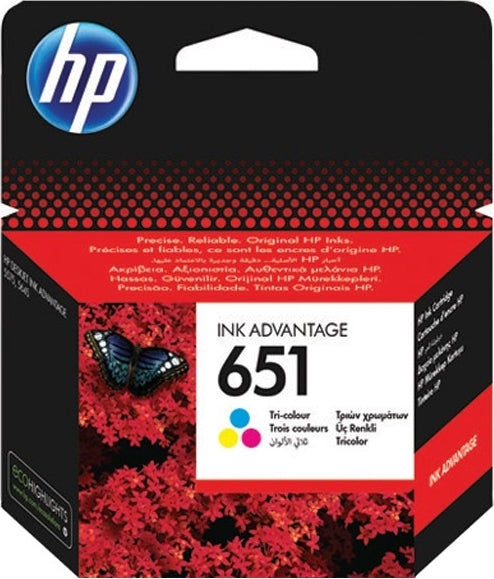 Cartus Cerneala Original HP Color, nr.651, pentru DJ 5575|5645|Mobile OJ 202|252, , , "C2P11AE"