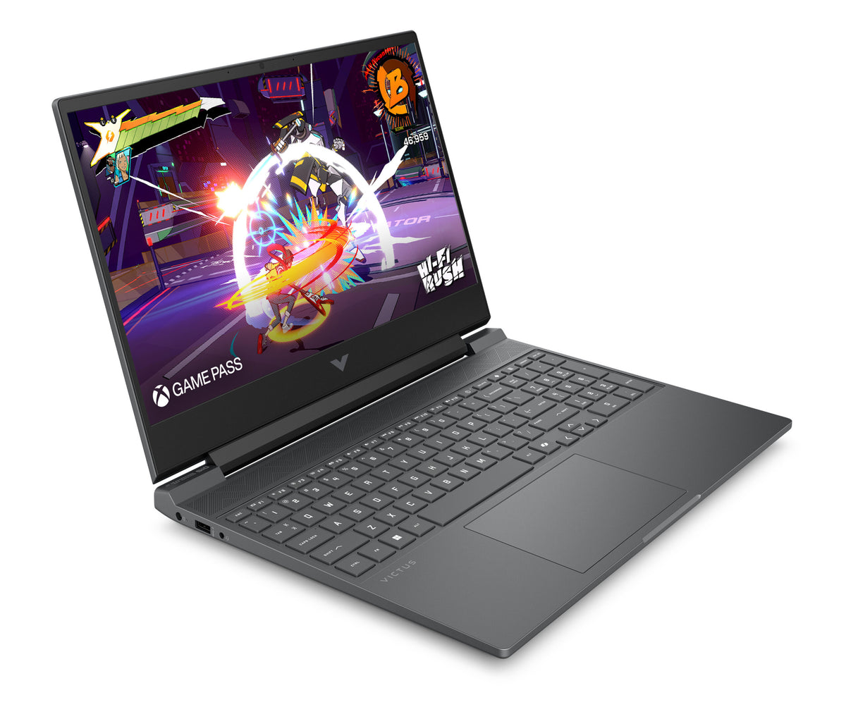 HP Gaming 15.6 Victus 15-fa2110nn, FHD IPS 144Hz, Procesor Intel® CoreTM i5 14450HX (20M Cache, up to 4.80 GHz), 24GB DDR5