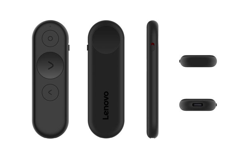 Ln Portable Rechargeable Remote (Lenovo Portable Rechargeable Presentation Remote; Connectivity: Bluetooth 5.3;...)