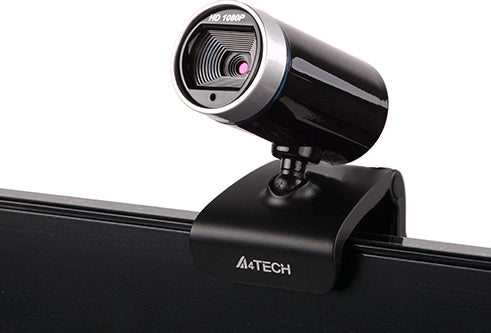 CAMERA web A4TECH, Full HD rez 1920 x 1080, USB 2.0, microfon, negru, "PK-910H"