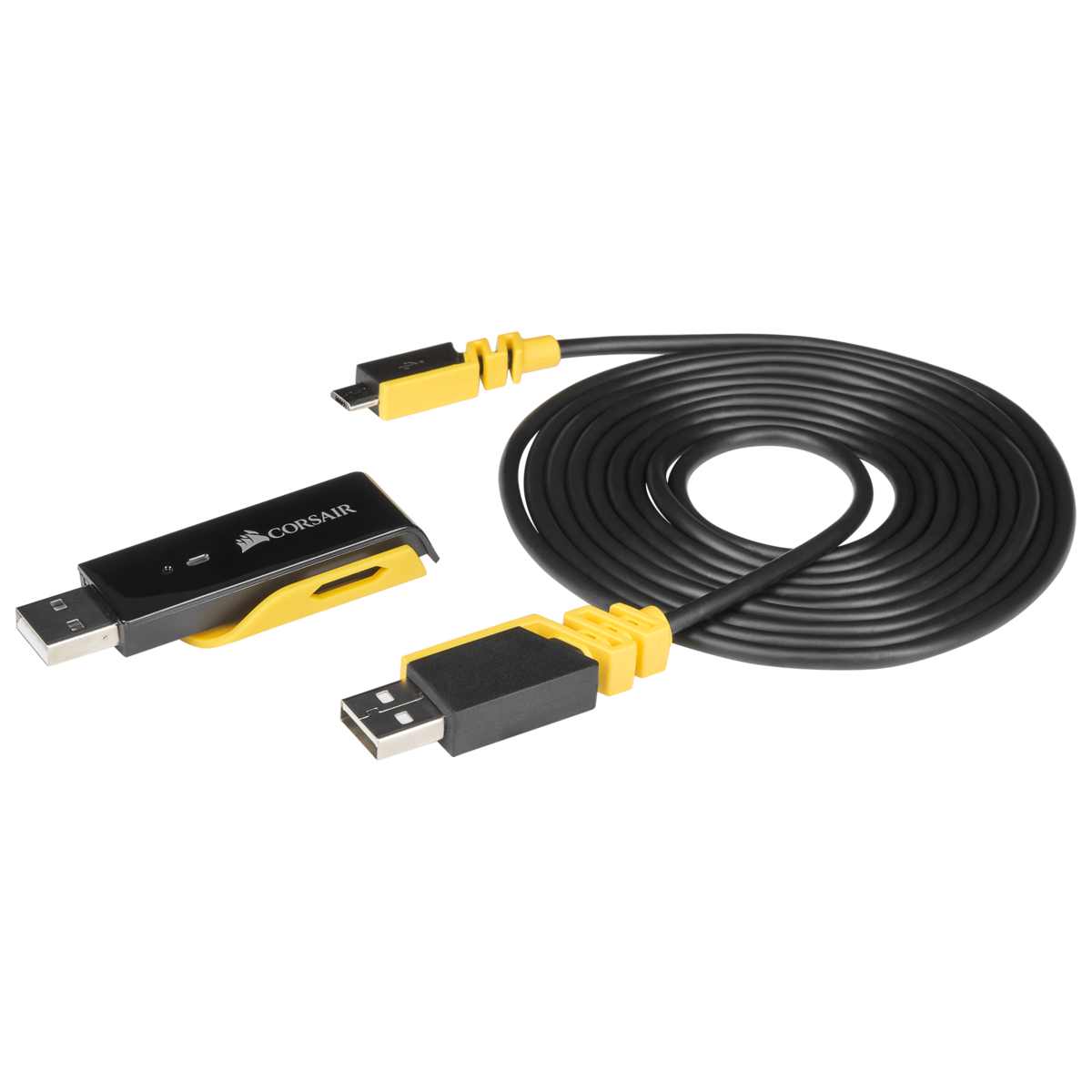 CASTI Corsair, "Void RGB Elite", wireless, gaming, utilizare multimedia, microfon pe brat, conectare prin 2.4 GHz (WiFi), negru, "CA-9011201-EU"