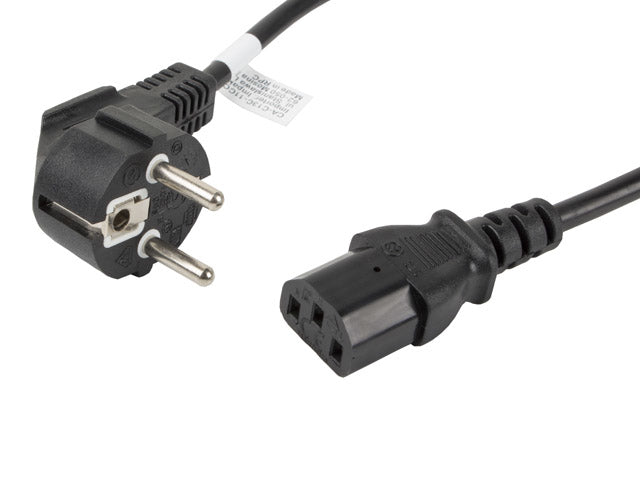 Cablu alimentare IEC 320 C13 1,8m VDE ng "CA-C13C-11CC-0018-BK"