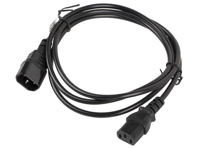 Cablu IEC 320 C13 C14 1,8 m negru "CA-C13E-10CC-0018-BK"