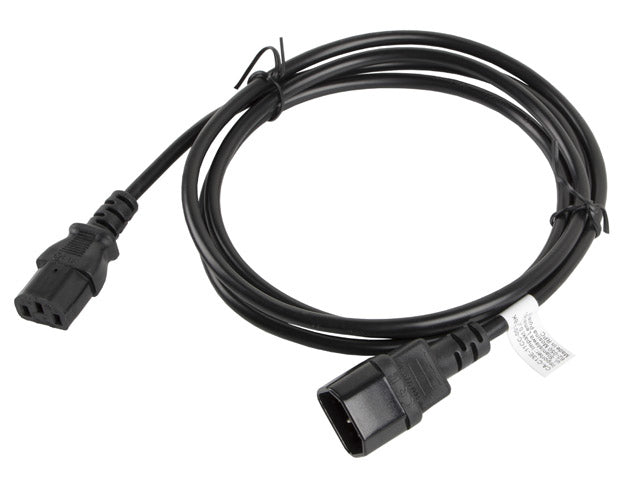 Cablu IEC 320 C13 C14 1,8 m VDE negru "CA-C13E-11CC-0018-BK"