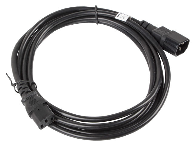 Cablu IEC 320 C13 C14 3 m VDE negru "CA-C13E-11CC-0030-BK"