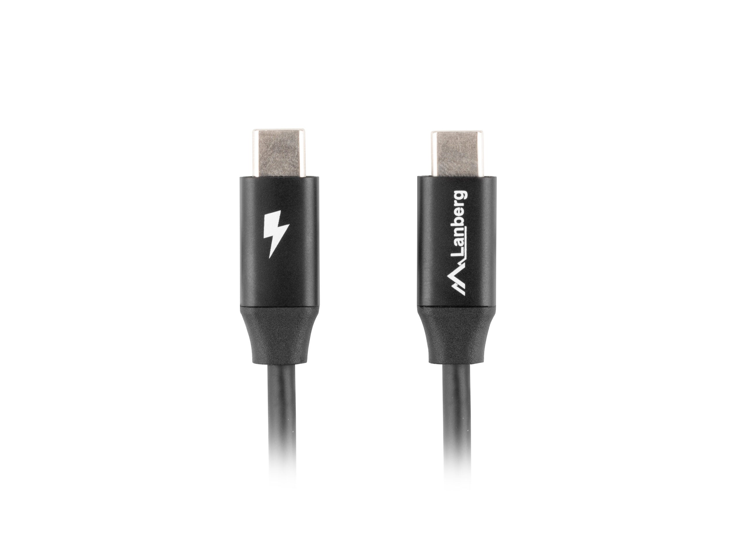 Cablu USB-C M/M 2.0 1,8 m QC 4.0 ng "CA-CMCM-40CU-0018-BK"