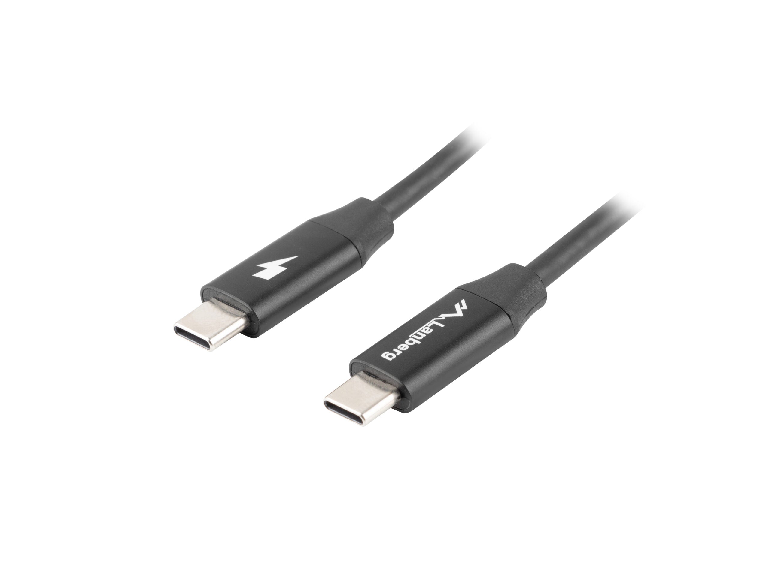 Cablu USB-C M/M 2.0 1,8 m QC 4.0 ng "CA-CMCM-40CU-0018-BK"