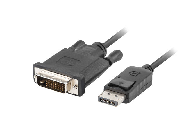 Cablu DisplayPort DVI-D 1,8m Dual Link "CA-DPDV-10CU-0018-BK"