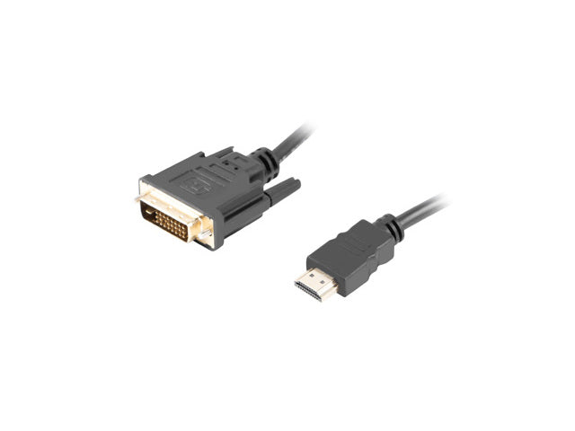 Cablu HDMI DVI-D 3 m negru Dual Link "CA-HDDV-20CU-0030-BK"