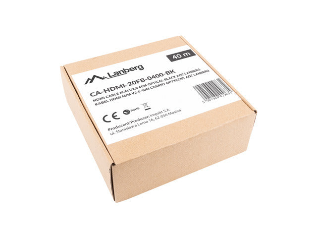 Cablu HDMI M/M v2.0 40 m optic ng AOC "CA-HDMI-20FB-0400-BK"