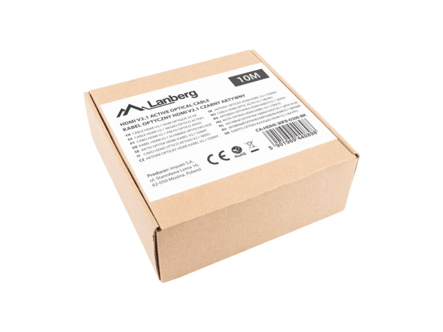 Cablu HDMI M/M v2.1 10 m optic negru AOC "CA-HDMI-30FB-0100-BK"