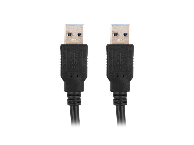 Cablu USB-A M/M 3.0 1,8 m negru "CA-USBA-30CU-0018-BK"